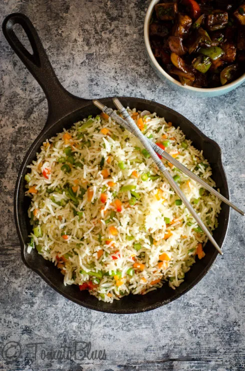 Veg Fried Rice - HALF